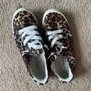 Cheetah Tennis Shoes